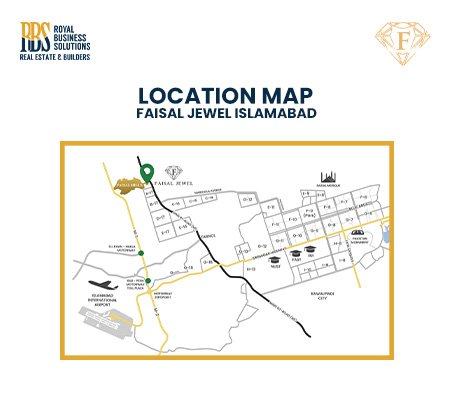 Faisal Jewel Islamabad location map