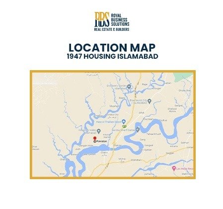 Location Map of 1947 Housing