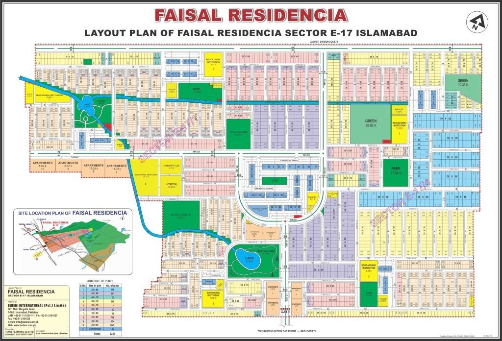 Faisal Residencia Islamabad Master Plan 