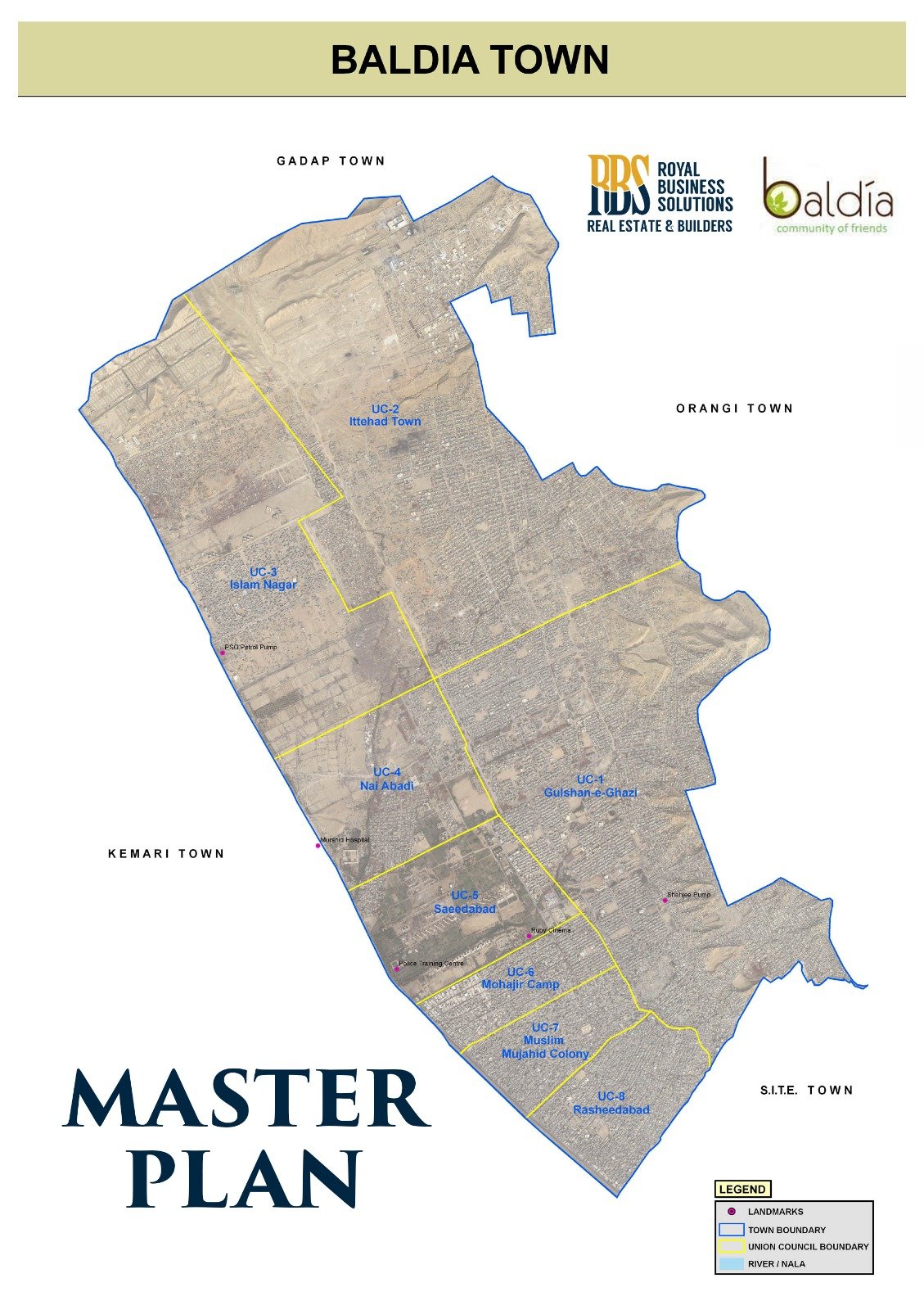 Master Plan of Baldia Town