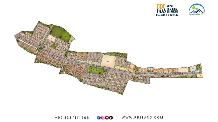 Commander City Karachi Master Plan