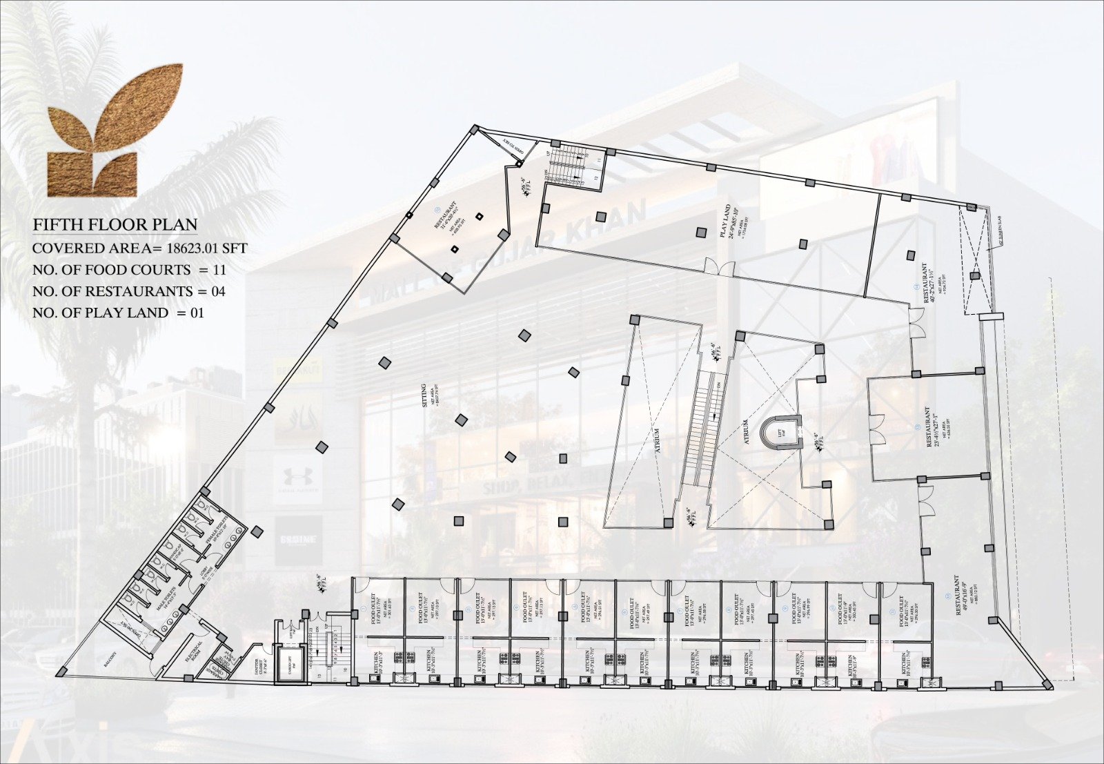 Fifth Floor Plan