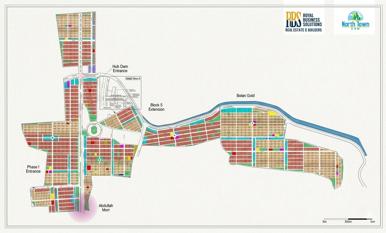 North Town Residency Karachi Master Plan