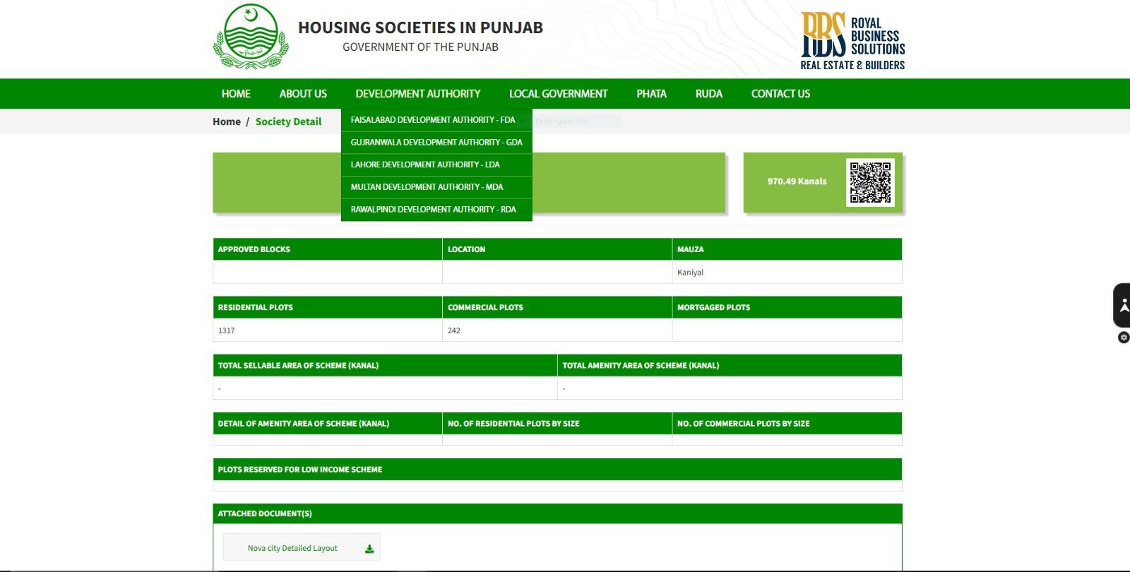 Nova City Islamabad Official Online Portal
