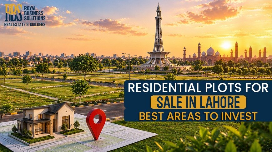 Residential Plots for Sale in Lahore: Best Areas to Invest