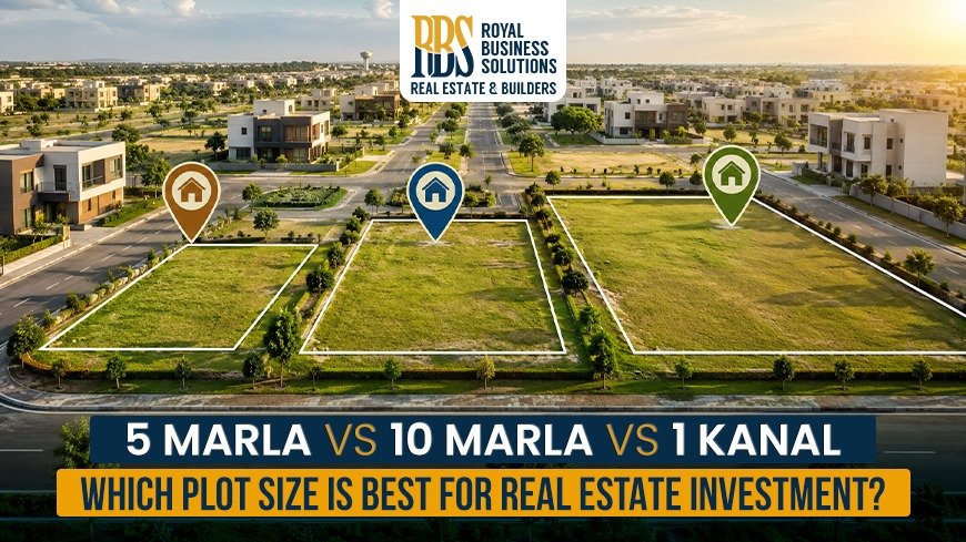 5 Marla vs 10 Marla vs 1 Kanal