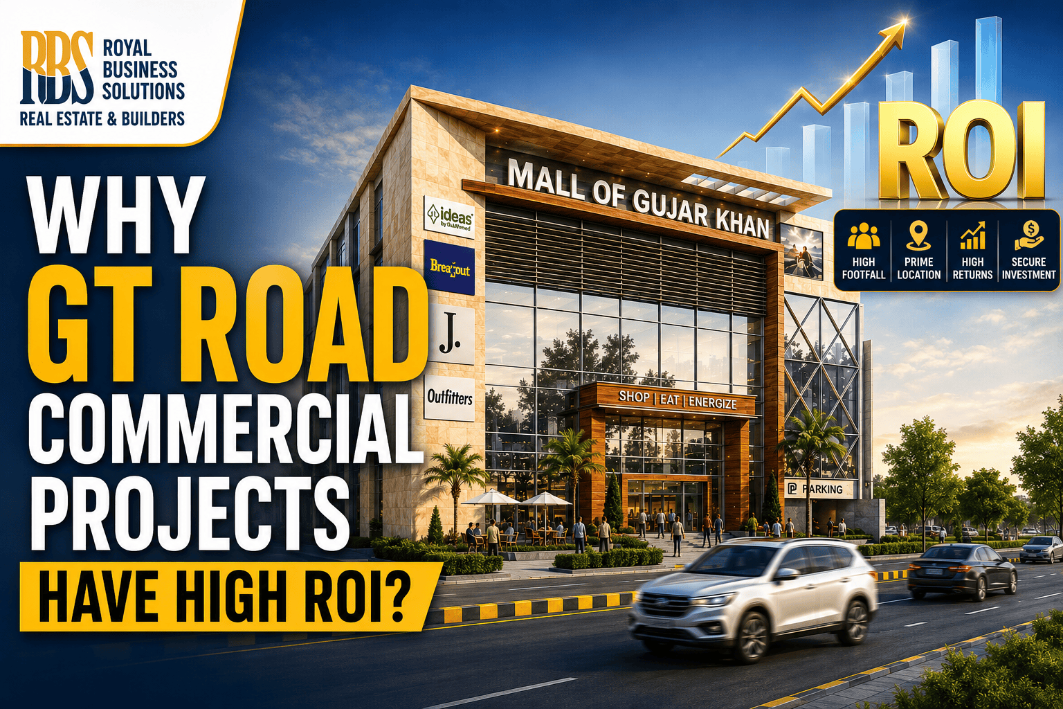 Why GT Road Commercial Projects Have High ROI?
