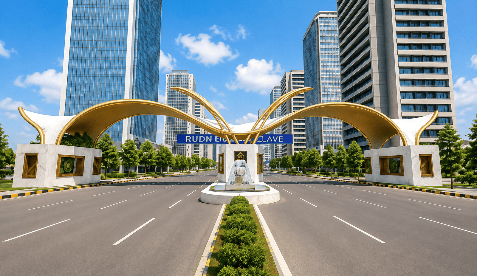 RUDN Enclave Commercial Area