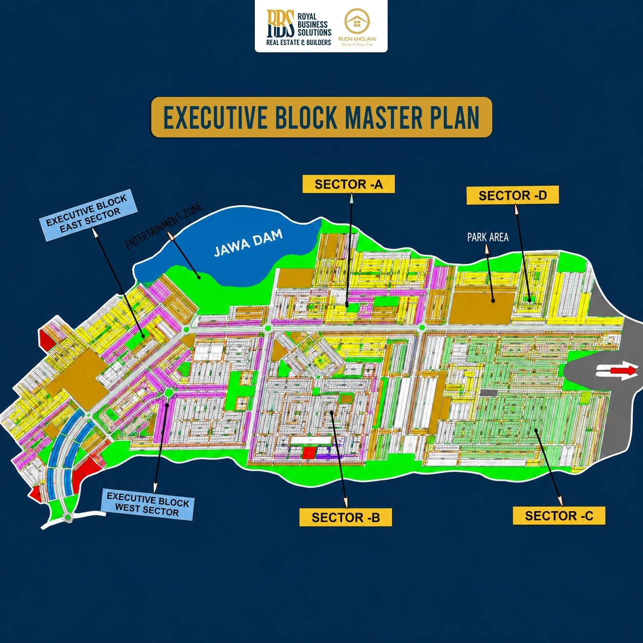 RUDN Enclave Executive Block Master Plan
