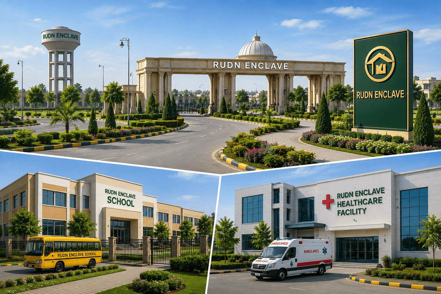 RUDN Enclave Schools and Healthcare