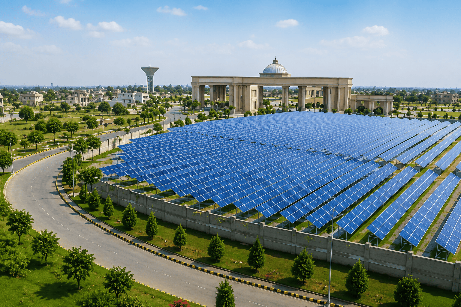 RUDN Enclave Solar Park