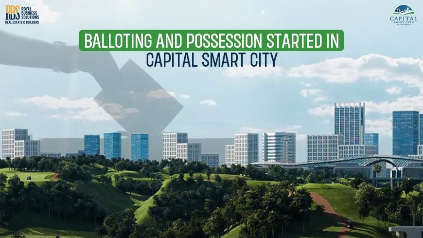 Balloting and Possession started in capital smart city