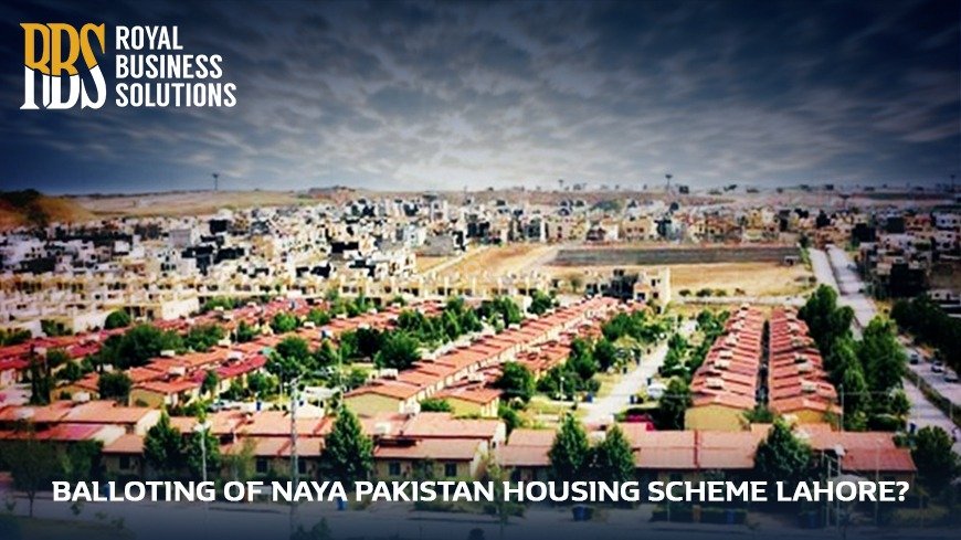 Balloting of naya pakistan housing scheme lahore