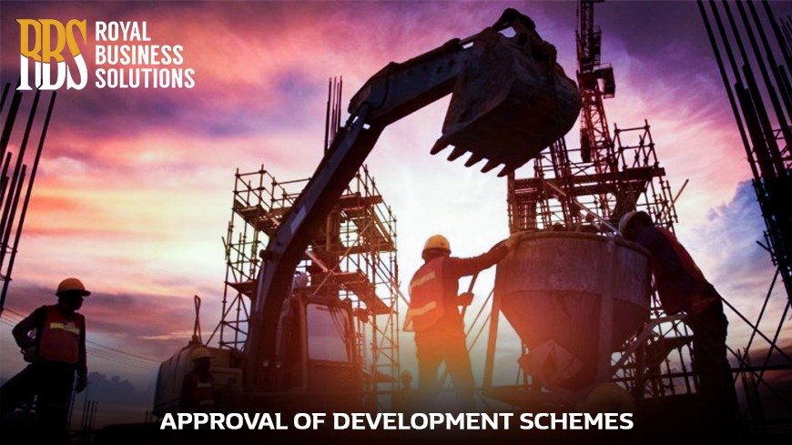 Approval of development schemes