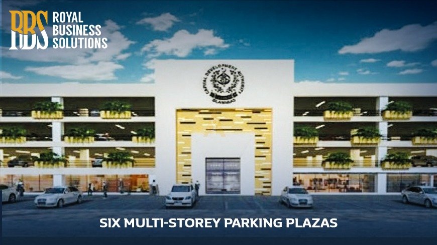 Six multi-storey parking plaza