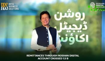 Remittances through Roshan Digital Account Crossed 1.5 B