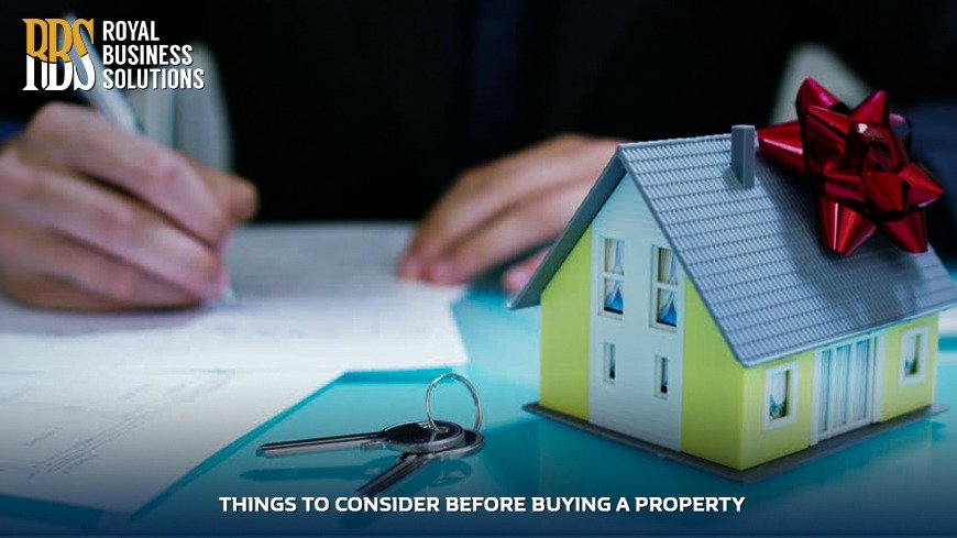 Things to consider before buying a house