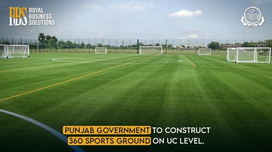 Punjab Government to Construct 360 Sports Grounds