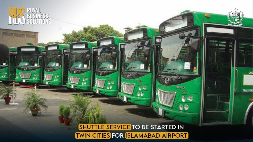 Shuttle Service to be started in Twin cities for Islamabad Airport