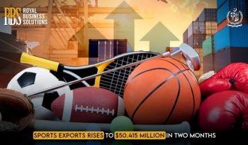 Sports Exports Rises to $50.415 Million in Two Months