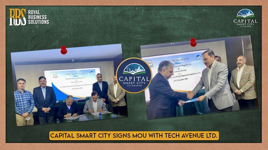 Capital Smart City Signs MOU with Tech Avenue Ltd.