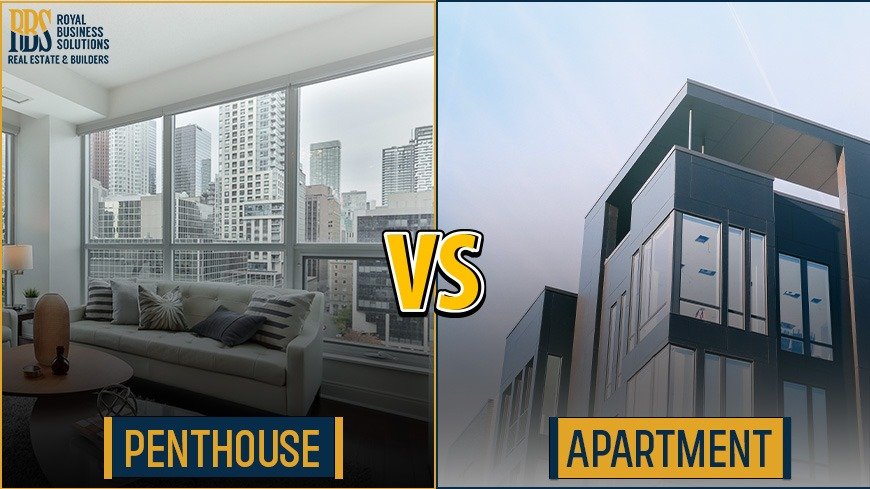 Penthouse vs apartment