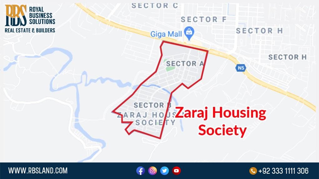 Zaraj Housing Society location