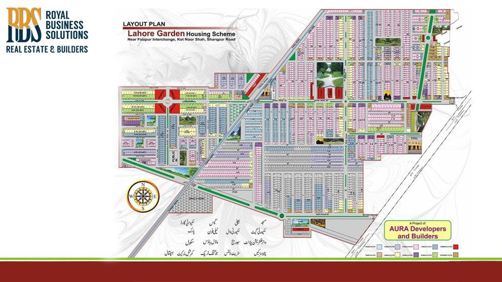 Lahore garden housing scheme master plan