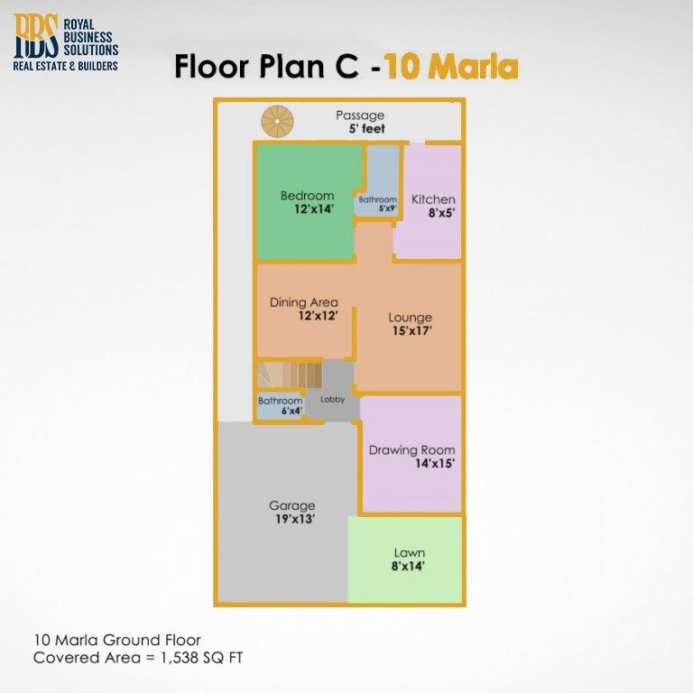 Plan # 3 Ground Floor