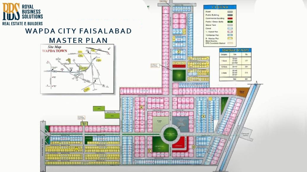 WAPDA City Faisalabad Master Plan