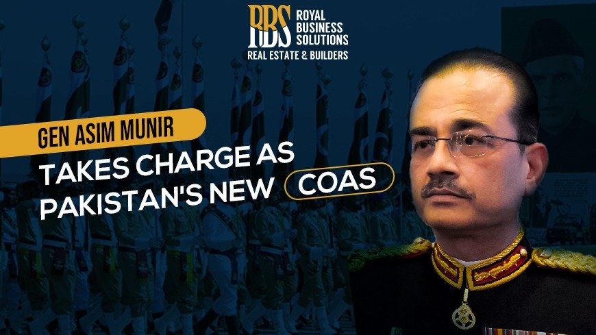 Lt Gen Asim Munir Takes Charge as Pakistan's New COAS