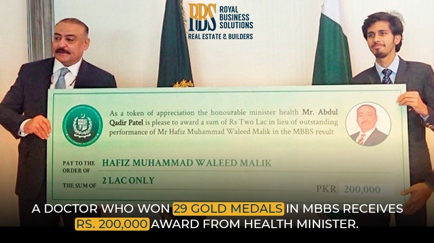 A doctor won 29 gold medals in MBBS