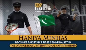 Haniya Minhas Pakistan's First Semi Finalist in Orange Bowl International Championship