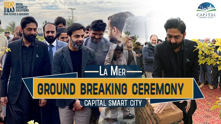 La mer Ground Breaking Ceremony of Capital Smart City