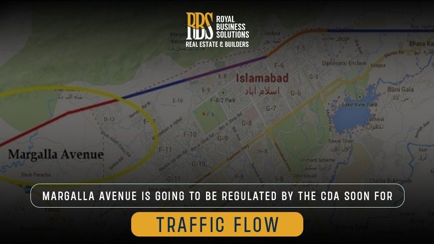 Margalla Avenue is going to be regulated by the CDA soon for traffic flow