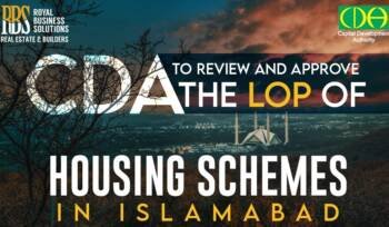 CDA to review and approve the LOP of housing schemes