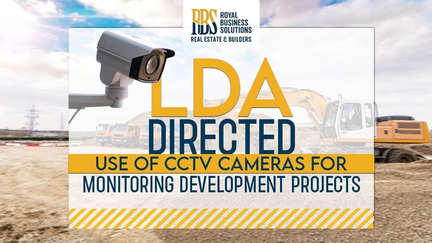 LDA Directed Use of CCTV Cameras for Monitoring Development Projects