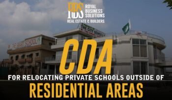 CDA for relocating private schools outside of residential areas