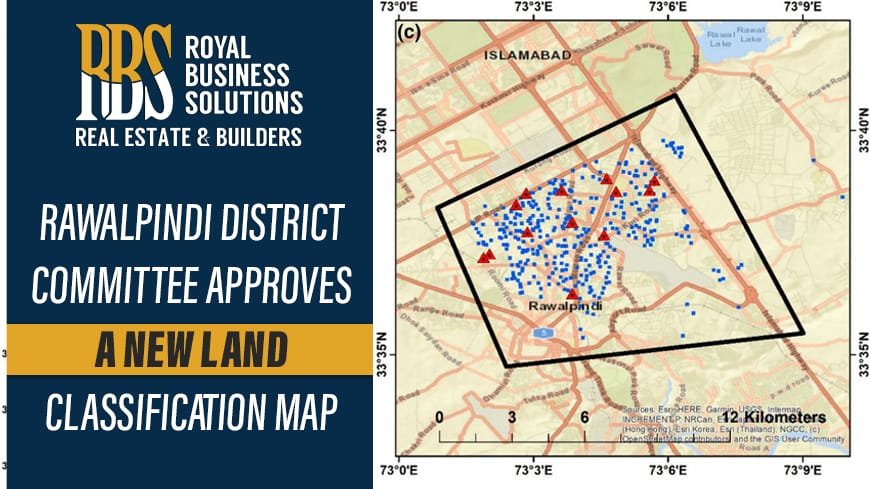 Rawalpindi District Committee approves a new land classification map