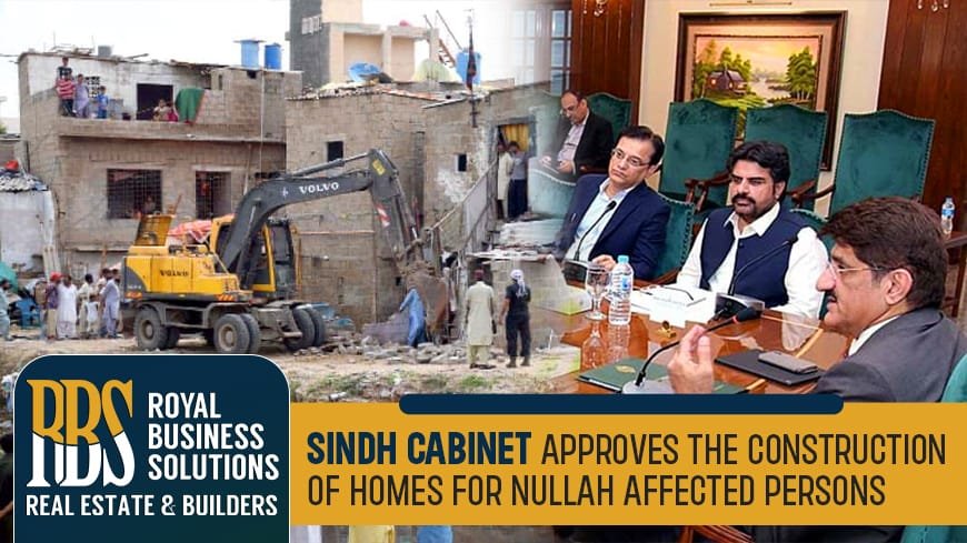 Sindh Cabinet approves the construction of homes