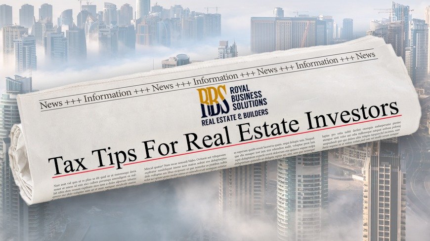 Tax Tips for Real Estate Investors