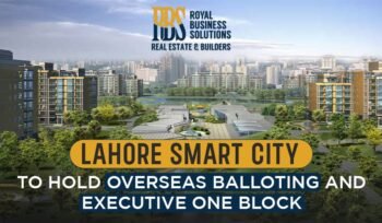 Lahore Smart City To Hold Overseas Balloting And Executive One Block