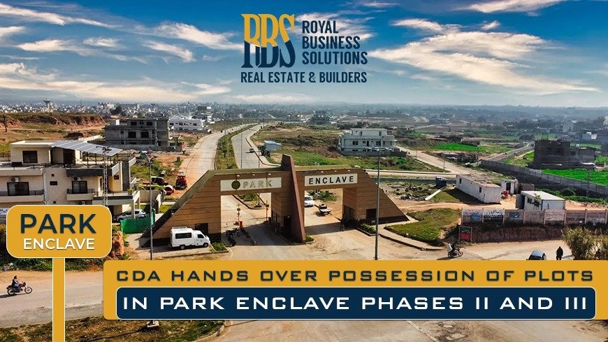 CDA hands over possession of plots in Park Enclave Phases II and III