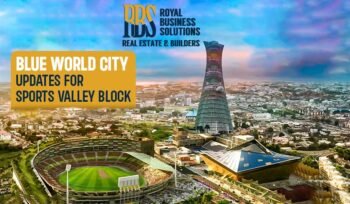 Blue World City Updates for Sports Valley Block