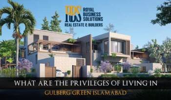 What are the privileges of living in Gulberg Green Islamabad