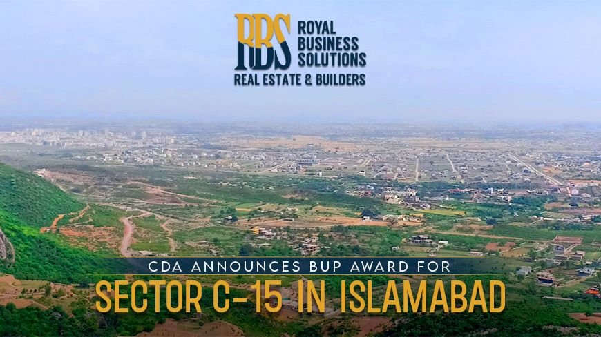 CDA Announces Long-Awaited Built-up Property Award for Sector C-15 in Islamabad