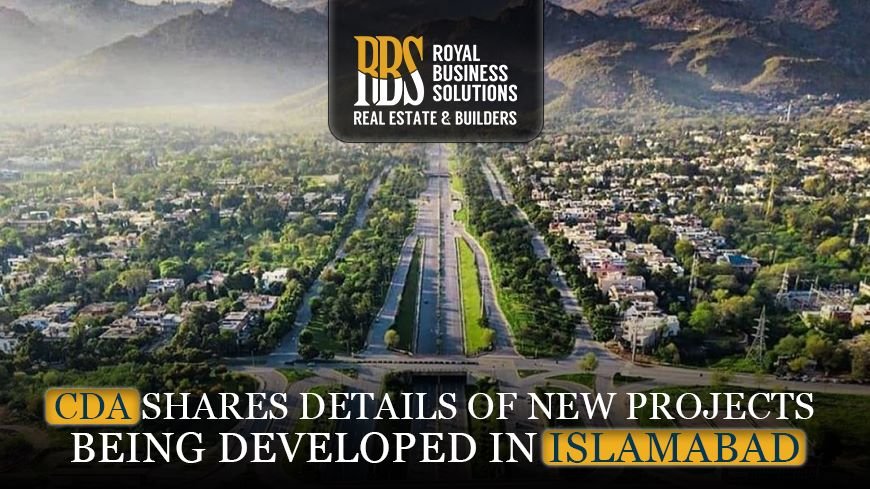 CDA shares details of new projects being developed in Islamabad