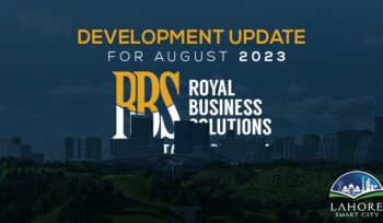 Lahore Smart City Development Update for August 2023