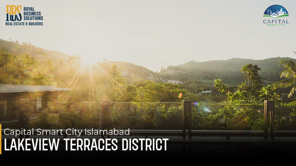 Capital Smart City Islamabad Lakeview Terraces Districts