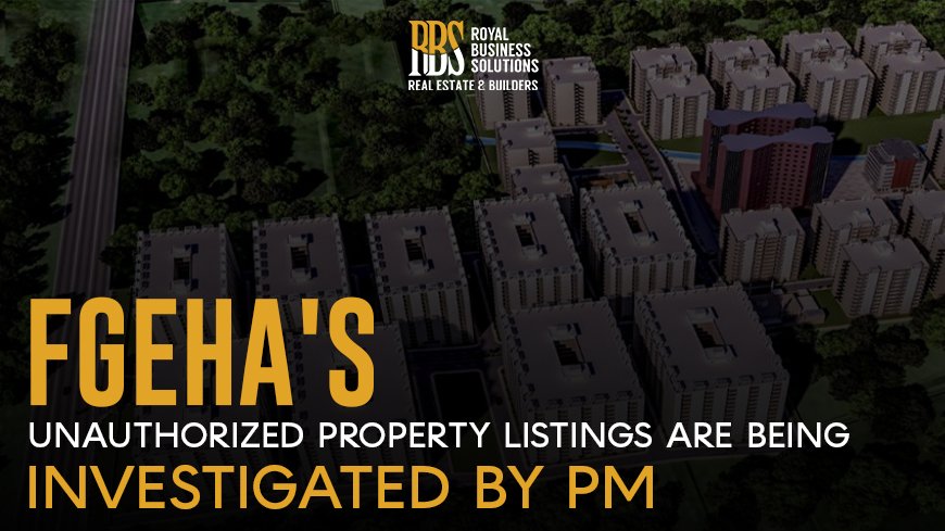 FGEHA's unauthorized property listings are being investigated by PM_